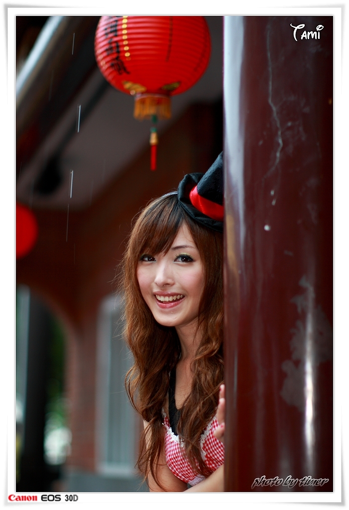 台湾清纯美女-Tami-兒童育樂中心外拍